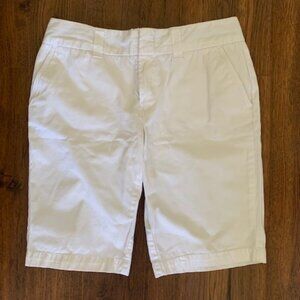 Tommy Hilfiger White Cotton Shorts Sz 6❤️
